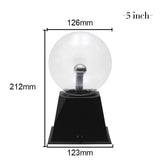 Novelty Magic Crystal Plasma Ball Touch Lamp 220V LED Night Light Child Nightlight Birthday Christmas Kids Decor Gift Lighting