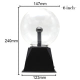 Novelty Magic Crystal Plasma Ball Touch Lamp 220V LED Night Light Child Nightlight Birthday Christmas Kids Decor Gift Lighting