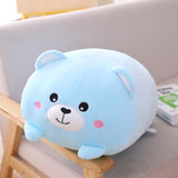 9 Styles Animal fat Dinosaur Pig Cat Bear Plush Toy Soft Cartoon Panda Hamster Elephant Deer Stuffed Doll Baby girl Pillow Gift