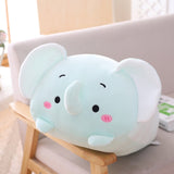 9 Styles Animal fat Dinosaur Pig Cat Bear Plush Toy Soft Cartoon Panda Hamster Elephant Deer Stuffed Doll Baby girl Pillow Gift