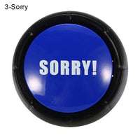 Bullshit Loudspeaker Buttons Respond to Phone Sound Button Toy Music Box Action Figure Toy Funny Gag Toy For Kids Adult Toy Gift