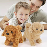 18CM Interactive Plush Puppy Electronic Toys Cute Robot Dog Funny Plush Toys For Children Birthday Christmas Birthday Gift