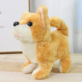 18CM Interactive Plush Puppy Electronic Toys Cute Robot Dog Funny Plush Toys For Children Birthday Christmas Birthday Gift