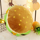 New creative burger plush toy soft padded plush cushion pillow cute hamburger pillow boy girl birthday gift 30/50 cm WJ292