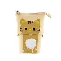 Flexible Big Cat Pencil Case Fabric Quality School Supplies Stationery Gift School Cute Pencil Box Pencilcase Pencil Bag