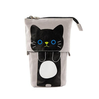 Flexible Big Cat Pencil Case Fabric Quality School Supplies Stationery Gift School Cute Pencil Box Pencilcase Pencil Bag