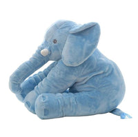 40/60cm Fashion Baby Animal Plush Elephant Doll Stuffed Elephant Plush Soft Pillow Kid Toy Children Room Bed Decoration Toy Gift