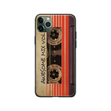 Vintage Cassette tape retro style For iPhone SE 6 6s 7 8 Plus X XR XS 11 12 13 Pro Max 13 mini soft silicone Phone case cover