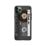 Vintage Cassette tape retro style For iPhone SE 6 6s 7 8 Plus X XR XS 11 12 13 Pro Max 13 mini soft silicone Phone case cover