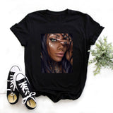 Wildflower Dandelion Print Women tshirt Cotton Casual Funny t shirt Gift For Lady Yong Girl Top Tee