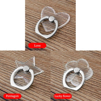 Mobile Phone Ring Holder Telephone Cellular Support Accessories Phone Finger Stand Holder Socket For Phone Mobile Phones Iphone