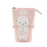 Flexible Big Cat Pencil Case Fabric Quality School Supplies Stationery Gift School Cute Pencil Box Pencilcase Pencil Bag