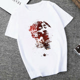 American Ripper Tupac 2pac Hip Hop Women's T Shirt Summer Short Sleeve Chewing Funny Tshirt Tops Women T-shirt Female