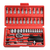 Flex Head Ratcheting Wrench Set,Combination Ended Spanner kits, Chrome Vanadium Steel Hand Tools Socket Key Ratchet Wrench set