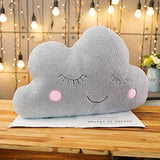 Plush Sky Pillows Emotional Moon Star Cloud Shaped Pillow Pink White Grey Room Chair Decor Seat Cushion