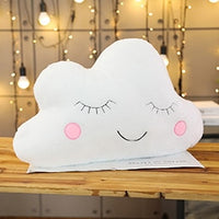 Plush Sky Pillows Emotional Moon Star Cloud Shaped Pillow Pink White Grey Room Chair Decor Seat Cushion