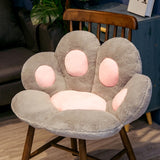 1PC 2 Sizes Soft Paw Pillow Animal Seat Cushion Stuffed Plush Sofa Indoor Floor Home Chair Decor Winter Children Girls Gift