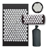 Lotus Flower Acupressure Yoga Mat Relieve Back ,Neck And Foot massagec Pain accupuncture Mat With Spikes Kuznetsov's applicator