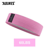 AOLIKES Fitness Rubber Band Elastic Yoga Resistance Bands Set Hip Circle Expander Bands Gym Fitness Booty Band Home Workout