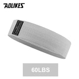 AOLIKES Fitness Rubber Band Elastic Yoga Resistance Bands Set Hip Circle Expander Bands Gym Fitness Booty Band Home Workout