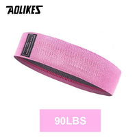 AOLIKES Fitness Rubber Band Elastic Yoga Resistance Bands Set Hip Circle Expander Bands Gym Fitness Booty Band Home Workout