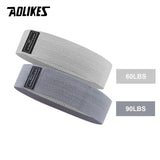 AOLIKES Fitness Rubber Band Elastic Yoga Resistance Bands Set Hip Circle Expander Bands Gym Fitness Booty Band Home Workout