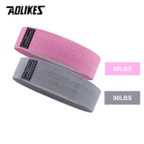 AOLIKES Fitness Rubber Band Elastic Yoga Resistance Bands Set Hip Circle Expander Bands Gym Fitness Booty Band Home Workout