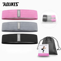 AOLIKES Fitness Rubber Band Elastic Yoga Resistance Bands Set Hip Circle Expander Bands Gym Fitness Booty Band Home Workout