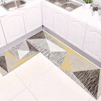 Waterproof Oilproof Kitchen Mat Antislip Bath Mat Soft Bedroom Floor Mat Living Room Carpet Doormat Kitchen Rug