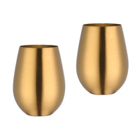 500ml Stainless Steel Beer Wine Cup Rose Gold Beer Tumbler Cocktail Juice Milk Cup Metal Drinking Mug for Bar Outdoor Drinkware