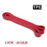 41" 208cm Resistance Bands Natural Latex Rubber Loop Gym  Expander Strengthen Trainning Power Fitness Pull Up Elastic Band