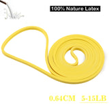 41" 208cm Resistance Bands Natural Latex Rubber Loop Gym  Expander Strengthen Trainning Power Fitness Pull Up Elastic Band