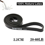 41" 208cm Resistance Bands Natural Latex Rubber Loop Gym  Expander Strengthen Trainning Power Fitness Pull Up Elastic Band