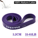 41" 208cm Resistance Bands Natural Latex Rubber Loop Gym  Expander Strengthen Trainning Power Fitness Pull Up Elastic Band