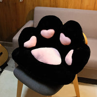 1PC 2 Sizes Soft Paw Pillow Animal Seat Cushion Stuffed Plush Sofa Indoor Floor Home Chair Decor Winter Children Girls Gift