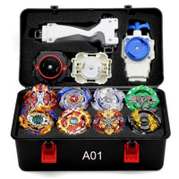 2021 Gold Takara Tomy Launcher Beyblade Burst Arean Bayblades Bables Set  Box Bey Blade Toys For Child Metal Fusion New Gift