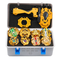 2021 Gold Takara Tomy Launcher Beyblade Burst Arean Bayblades Bables Set  Box Bey Blade Toys For Child Metal Fusion New Gift