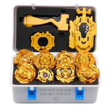 2021 Gold Takara Tomy Launcher Beyblade Burst Arean Bayblades Bables Set  Box Bey Blade Toys For Child Metal Fusion New Gift