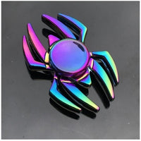 Rainbow Metal Finger Spinner R118 Bearing Spinner Toy Adult Toys for Children Raytheon Mushroom 60-65mm Fidget Spinner 2019