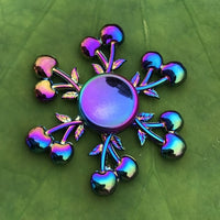 Rainbow Metal Finger Spinner R118 Bearing Spinner Toy Adult Toys for Children Raytheon Mushroom 60-65mm Fidget Spinner 2019