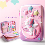 Pencil Cases Unicorn Trousse Kawaii Stationery Licorne Etui Estuche Case School Supplies Cute Papeleria Astronaut Pencil Box Bag