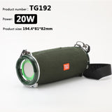 50W High Power TG187 Bluetooth Speaker Waterproof Portable Column For PC Computer Speakers Subwoofer Boom Box Music Center FM TF