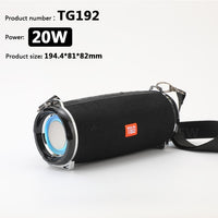 50W High Power TG187 Bluetooth Speaker Waterproof Portable Column For PC Computer Speakers Subwoofer Boom Box Music Center FM TF