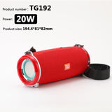 50W High Power TG187 Bluetooth Speaker Waterproof Portable Column For PC Computer Speakers Subwoofer Boom Box Music Center FM TF