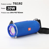 50W High Power TG187 Bluetooth Speaker Waterproof Portable Column For PC Computer Speakers Subwoofer Boom Box Music Center FM TF