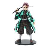 Anime 16CM Demon Slayer Kimetsu no Yaiba figure Kamado Tanjirou Action Figure Agatsuma Zenitsu Nezuko Warrior PVC Model Toys