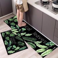 New Hot Sale Kitchen Floor Mat Tableware Pattern Entrance Doormat Bathroom Door Floormat Parlor Anti-slip Antifouling Long Rugs