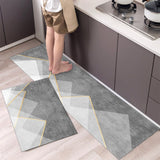 New Hot Sale Kitchen Floor Mat Tableware Pattern Entrance Doormat Bathroom Door Floormat Parlor Anti-slip Antifouling Long Rugs