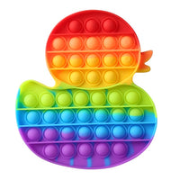 Rainbow Bubble Fidget Sensory Toy for Autisim Special Needs Anti-stress Game Stress Relief Squishy Fidget Toys for Kids