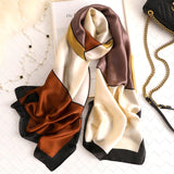 2020 Brand Designer Silk Scarf Female Foulard Bandana Long Shawls Wraps Winter Neck Scarves Pashmina Lady Hijab Luxury New